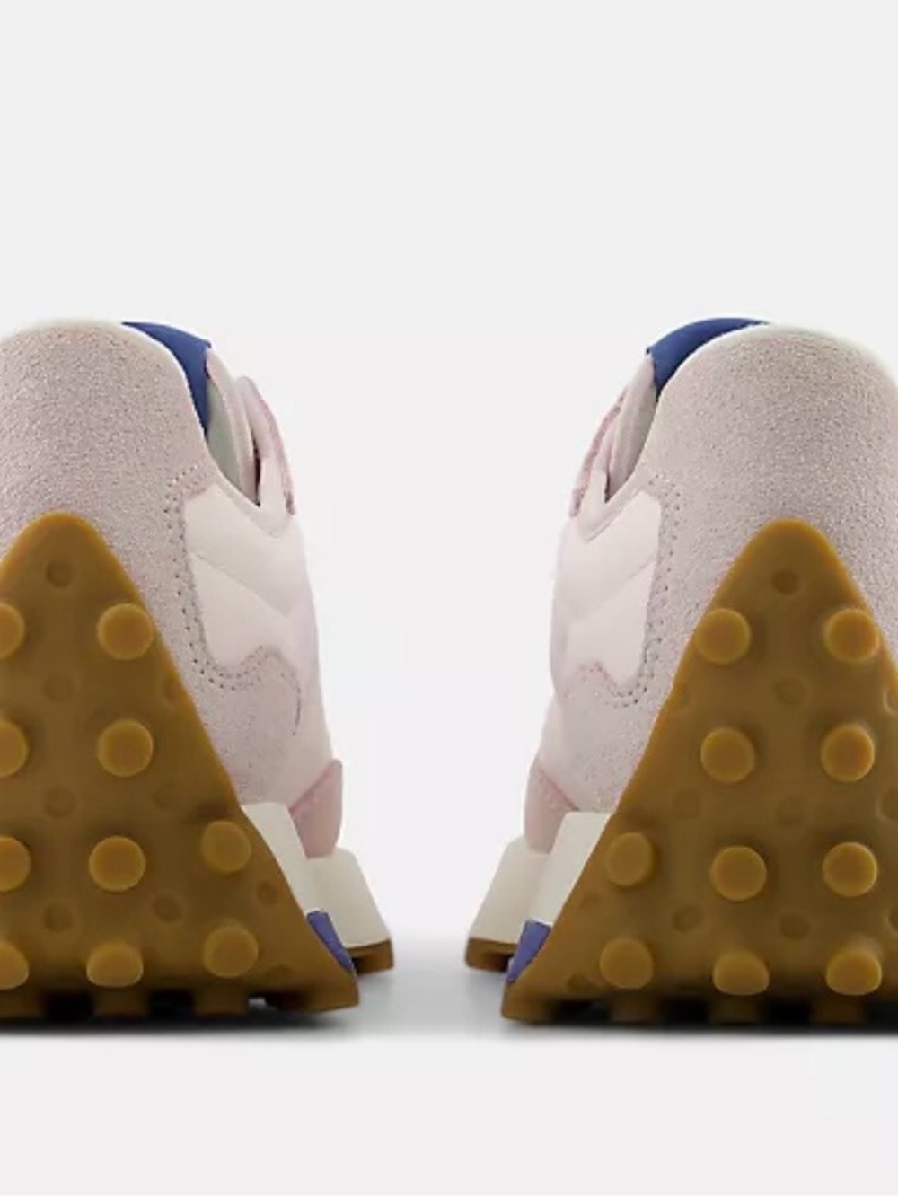 New in Box: New Balance 327
Size: 8 - B
Color: Pink Salt With Fairweather Blue - Picture 11 of 15